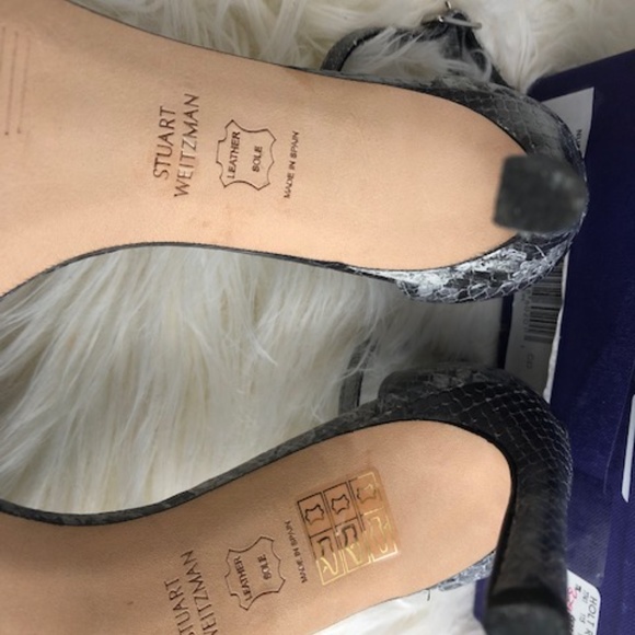 Stuart Weitzman Nudistsong Rock Medley Python - Picture 7 of 8